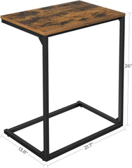Shaped side table, small coffee table for sofa or couch for living room 07FC0E-D4 - KOEEK