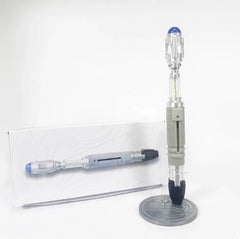 Doctor Who Master 10th Metal Sonic Screwdriver Scalable LED Prop Collect Replica 07FC0E-D4 - KOEEK