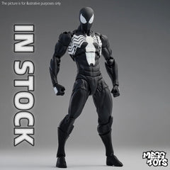 CT Toys Messtoys Symbiote Spider-Man Black Spider Action Figure Boxed (US STOCK) CT_TOYS - KOEEK