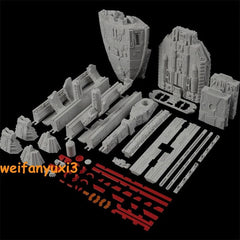 1/3600 Battlestar Galactica(1978) Space Fortress Mothership Model Kit W/base 07FC0E-D4 - KOEEK