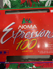 Vintage Noma Christmas Mini-Lites 100 Light Set NOMA - KOEEK