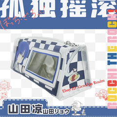 Anime BOCCHI THE ROCK! Yamada Ryo Pen Organizer Student Pen Pouch Gift 07FC0E-D4 - KOEEK