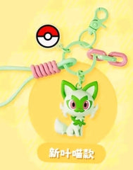 Pokemon Authentic Funism Sprigatito keychain charm Clip On Phone Strap figureToy