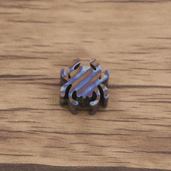 Titanium TC4 Spider Shaped Knife Key Parachute Cord DIY Bead Pendant Lanyard EDC 07FC0E-D4 - KOEEK