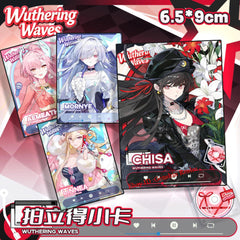 4Pcs/Set Anime Wuthering Waves Limited Edition Card Decor Collection Gift 07FC0E-D4 - KOEEK