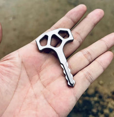 1 PC EDC Titanium Alloy Small Toy Tool Portable Equipment Key Buckle 07FC0E-D4 - KOEEK