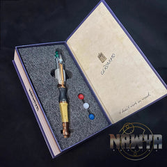 Doctor Who 11th Metal Sonic Screwdriver LED Colorful Light Cosplay Prop Replica 07FC0E-D4 - KOEEK
