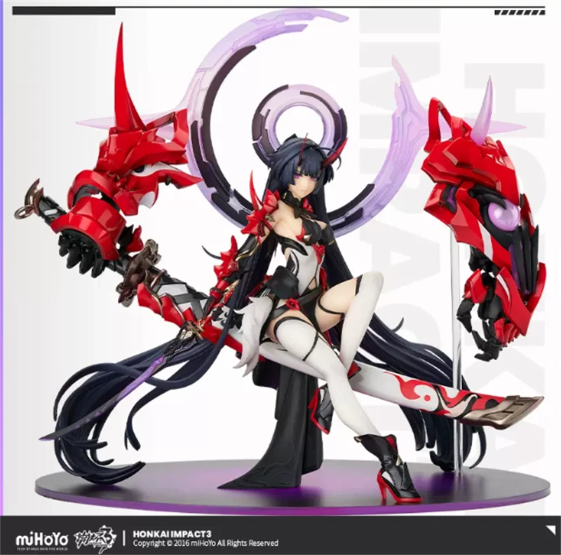 US 1/8 miHoYo Honkai Impact 3 Raiden Mei Herrscher Of Thunder Figure Model 25CM MIHOYO - KOEEK