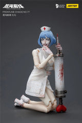 JOYTOY LEVEL9 NO.77 Frontline Chaos Nurse 1/12 Action Figure 6in Model Toy JOYTOY - KOEEK