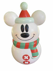 Disney Gemmy Mickey Mouse Blow Mold 23" Lighted Snowman Christmas Decoration GEMMY - KOEEK