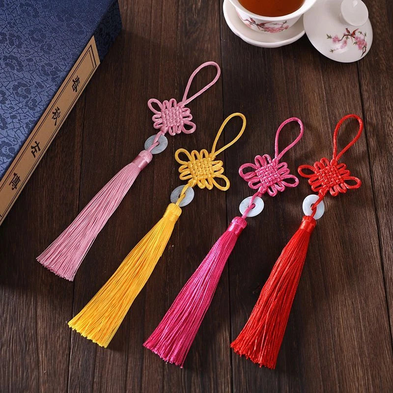 2pcs Kung Fu Tai Chi Sword Tassels for Matial Arts Tai Chi Sword Warrior Sword 07FC0E-D4 - KOEEK