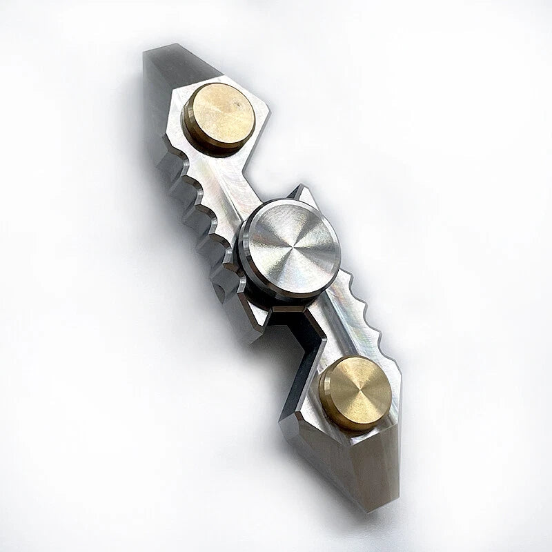 TITANER Titanium Gyroscope Fingertips Spinning Top Gearwheel Toy Pry Bar Tool 07FC0E-D4 - KOEEK