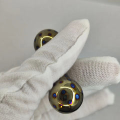 Titanium Alloy Knuckle Fidget Toy Skill Toy Knucklebone Worry Bead Stress Relief 07FC0E-D4 - KOEEK
