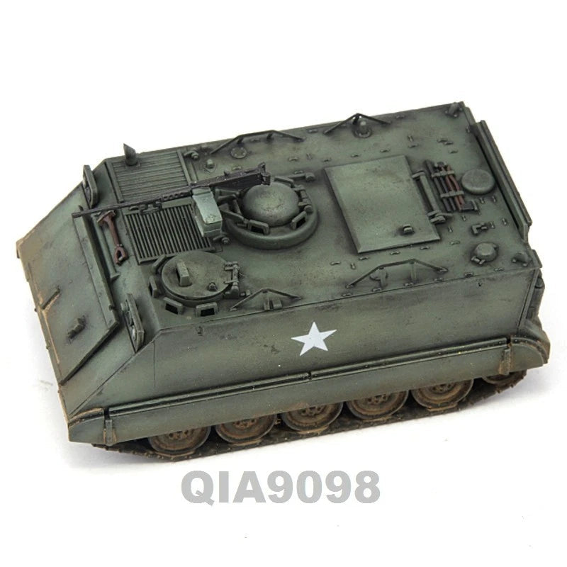 1:72 Scale US Army M113A1 Armored Transport Vehicle Green Plastic Model 07FC0E-D4 - KOEEK