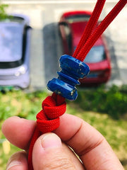 Resin Knife Lanyard Bead Necklace Bracelet Paracord Pendant Making Bead EDC 07FC0E-D4 - KOEEK
