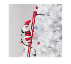 Wondershop Large Climbing Santa Decorative Figurine Red 43" Plays 15 Carols WONDERSHOP - KOEEK