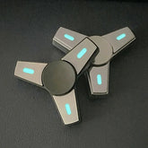 Luminous Threeleaf Fidget Spinner EDC Fidget Toys Metal Hand Spinner ADHD Gifts 07FC0E-D4 - KOEEK