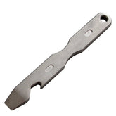 TC4 Titanium Alloy Crowbar Pry Bar Multi EDC Tools Bottle Opener Open Box Cutter 07FC0E-D4 - KOEEK