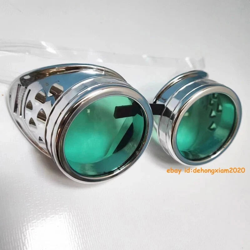 Jujutsu Kaisen Nanami Kento Transparent Visual Glasses Green Lens Sunglasse Prop 07FC0E-D4 - KOEEK