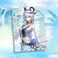 4Pcs/Set Anime Wuthering Waves Limited Edition Card Decor Collection Gift 07FC0E-D4 - KOEEK