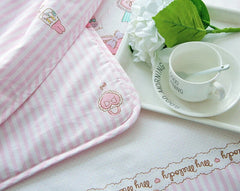 Cotton My Melody Blanket Summer Cool Quilt Pink Bed Quilt Cover Warm Blanket 07FC0E-D4 - KOEEK