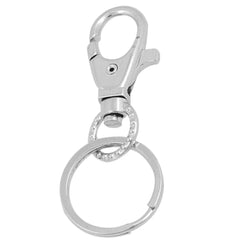 Waist Hanging Type Lobster Clasp Metal Key Ring Chain 07FC0E-D4 - KOEEK