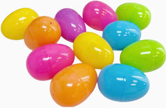 Plastic Bright Easter Egg Assortment 50 Pcs Perfect for Easter Egg Hunt/Surprise 07FC0E-D4 - KOEEK