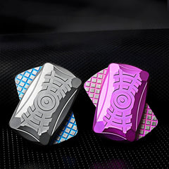 Titanium Alloy Infinite Slider EDC Mechanical Push Card Stress Relief Fidget Toy 07FC0E-D4 - KOEEK