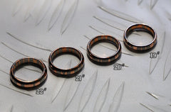 EDC Superconductor Ring Metal Pendant Meteorite Pattern Wood Grain Metal Ring 07FC0E-D4 - KOEEK