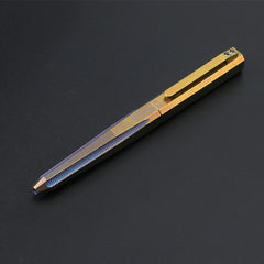 Titanium Ball Point Pen Ballpoint Gel Pen EDC Pocket Broken Window Tool 07FC0E-D4 - KOEEK