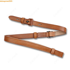 WWII WW2 German 98k Mauser Leather Rifle Sling Handmade - Reproduction 07FC0E-D4 - KOEEK