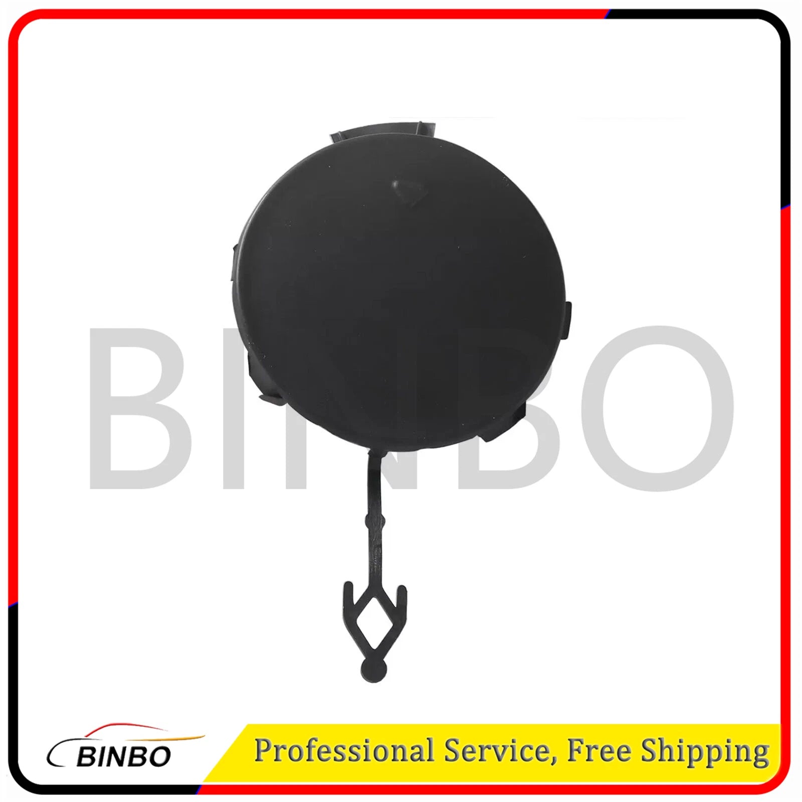 Right Side Primer Front Bumper Tow Eye Cap Cover For BMW X6 E71 E72 2008-2014 07FC0E-D4 - KOEEK