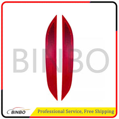 For M5 F90 2018 2019 2020-2023 Pair Rear Side Bumper Reflector Left+Right Red 07FC0E-D4 - KOEEK