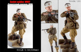 1:16 resin figures model Soviet Red Army soldiers in WW II Unassembled unpainted 07FC0E-D4 - KOEEK