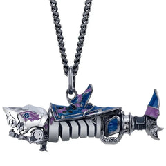 League of Legends:Arcane Jinx Weapon Cannon Fishbones Pendant Gift 07FC0E-D4 - KOEEK
