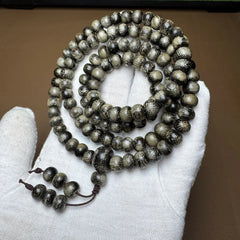 Natural Agarwood Bead Bracelet 108 Beads 10mm Meditation Prayer 07FC0E-D4 - KOEEK