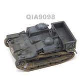 1:72 Scale WWII German Renault UE Light Armored Vehicle With MG34 Gun Model 07FC0E-D4 - KOEEK