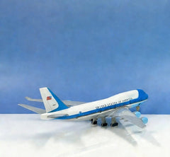Boeing 747 Air Force One Diecast Metal Model 20cm/7.87IN with Wheels Display 07FC0E-D4 - KOEEK