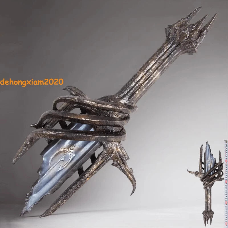 1:1 Lord Of The Rings Sauron's Broken Sword Metal Model Ornament Prop Replica 07FC0E-D4 - KOEEK