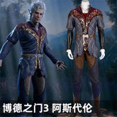 Baldur's Gate 3 Astarion Carnival Outfits Middle Ages Costumes Cosplay Game Suit 07FC0E-D4 - KOEEK
