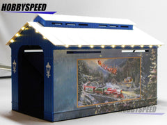 LIONEL TK CHRISTMAS LIGHT EXPRESS ILLUMINATED COVERED BRIDGE O GAUGE 2429160 LIONEL - KOEEK