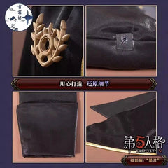 Identity V Joseph Desaulniers Photographer Cosplay Costume Set Unisex Halloween 07FC0E-D4 - KOEEK