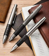 Carbon Fiber Ballpoint Pen EDC Titanium Bolt Action Signature Writing Pocket Pen 07FC0E-D4 - KOEEK