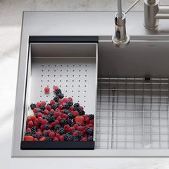 Stainless Steel Colander for Workstation Kitchen Sink, CS-6 07FC0E-D4 - KOEEK