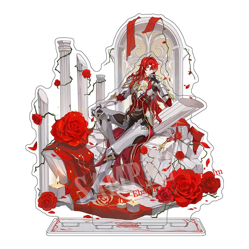 Anime Honkai: Star Rail Argenti Acrylic Desktop Stand Figure Collection Decor 07FC0E-D4 - KOEEK