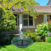 Bird Baths Outdoors Heavy Duty, 10 inch BirdBath Bowl Only with 22” Rust-Proof 07FC0E-D4 - KOEEK
