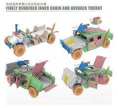 T-MODEL TK7319 /72 U.S.M1026 4X4 High Mobility Multipurpose Wheeled Vehicle T-MODEL - KOEEK