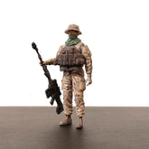 3.75" US Army Rangers Delta Force Navy SEAL Sniper Action Figures Set Military 07FC0E-D4 - KOEEK