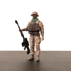 3.75" US Army Rangers Delta Force Navy SEAL Sniper Action Figures Set Military 07FC0E-D4 - KOEEK