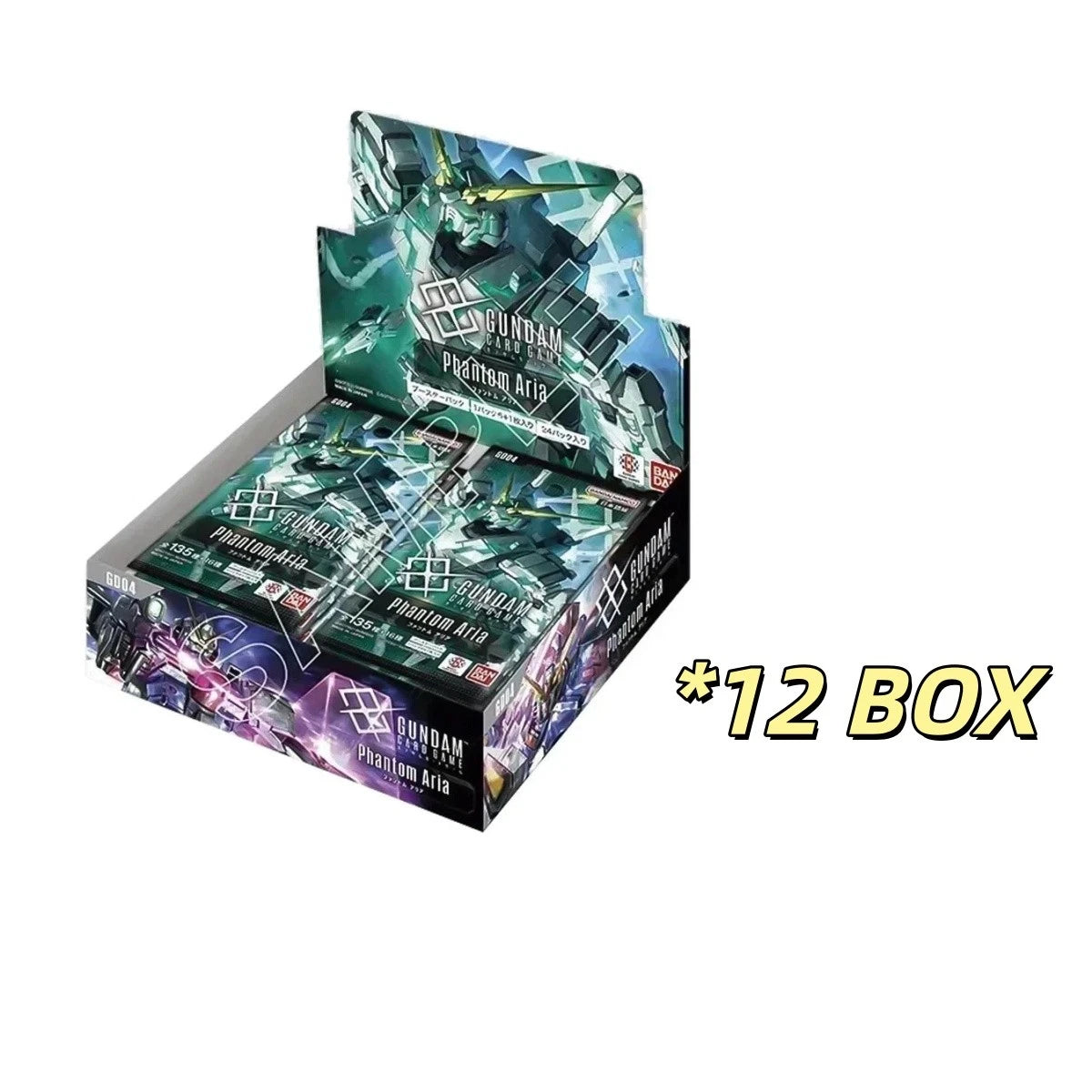 IN STOCK Apr 25 Gundam TCG Japanese Phantom Aria GD04 Case Sealed (12 Boxes) 07FC0E-D4 - KOEEK